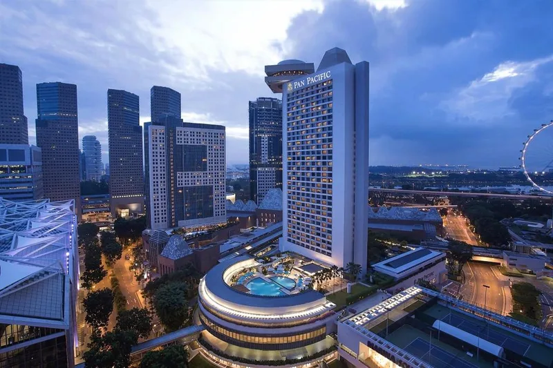 Exterior of Pan Pacific Singapore